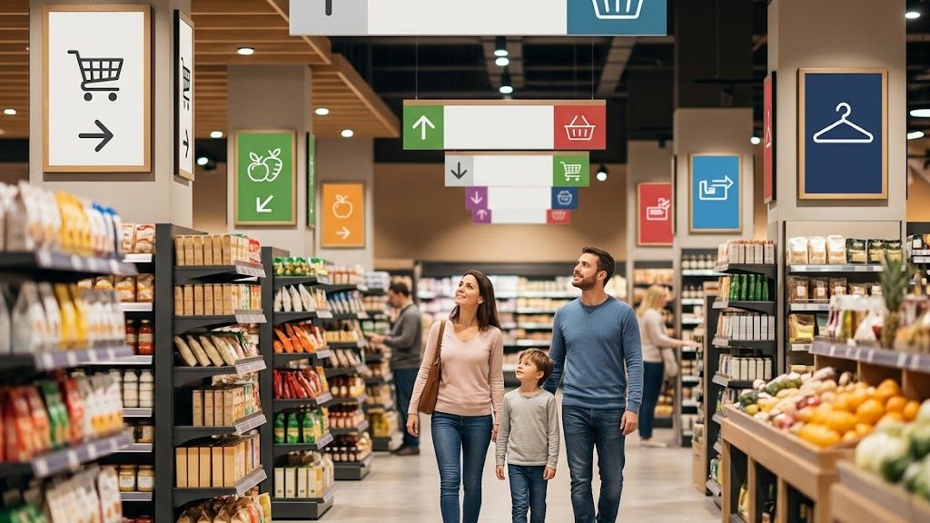 How Can Retail Signage Printing Improve In-Store Wayfinding and Customer Experience