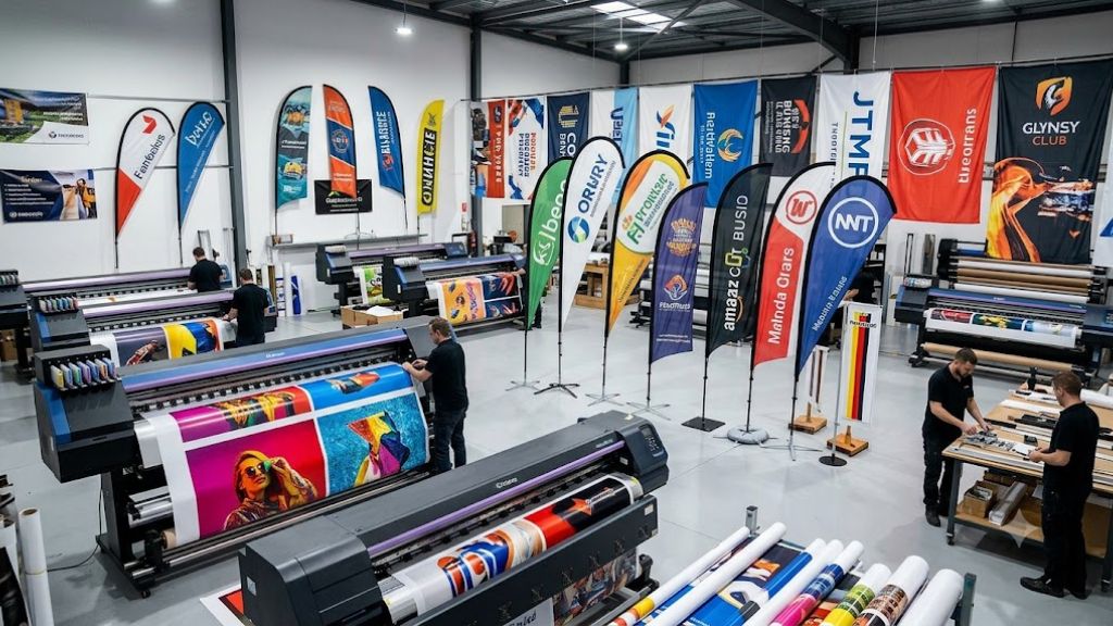 How Much Do Custom Printed Banners & Flags Cost for Commercial Advertising